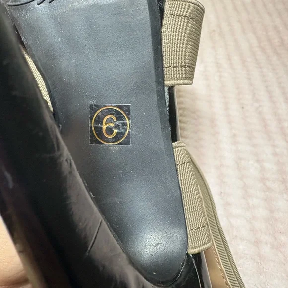 Stylish Black and Tan Women's Heels - Picture 3 of 9